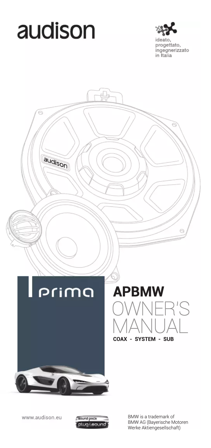 Page n°1 - Fiche technique Audison Prima APBMW S8-4