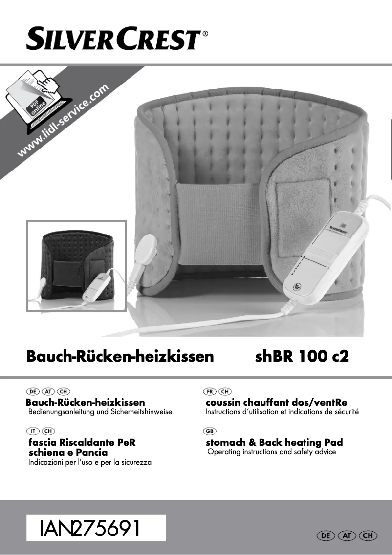 Page 1 de la notice Manuel utilisateur SilverCrest SHBR 100 C2