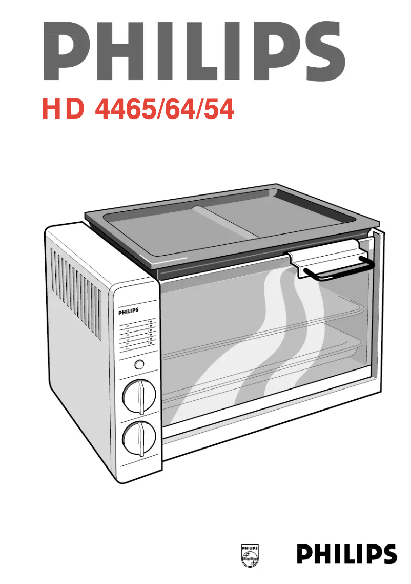 Image de la première page du manuel de l'appareil HD4454