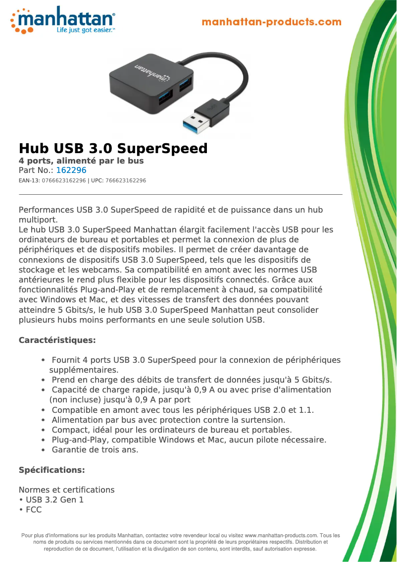 Image de la première page du manuel de l'appareil 162296