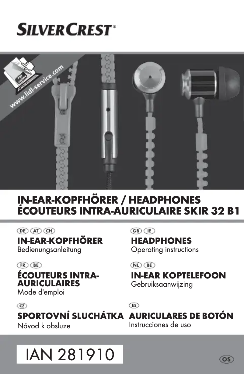 Image de la première page du manuel de l'appareil SKG 1 A1