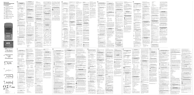 Image de la première page du manuel de l'appareil EMT449ETR