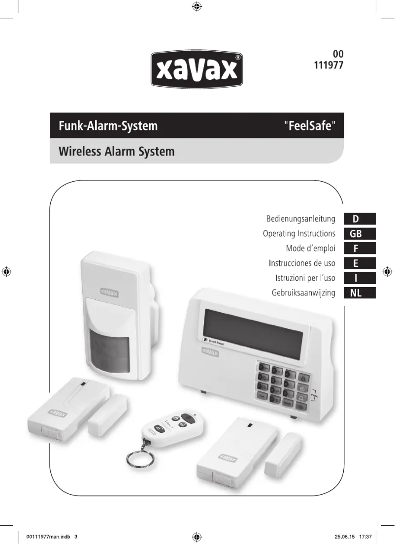 Page n°1 - Manuel utilisateur Hama FeelSafe