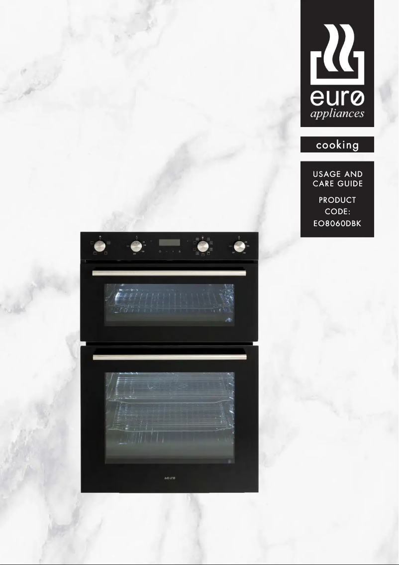Page 1 de la notice Manuel utilisateur Euro Appliances EO8060DBK