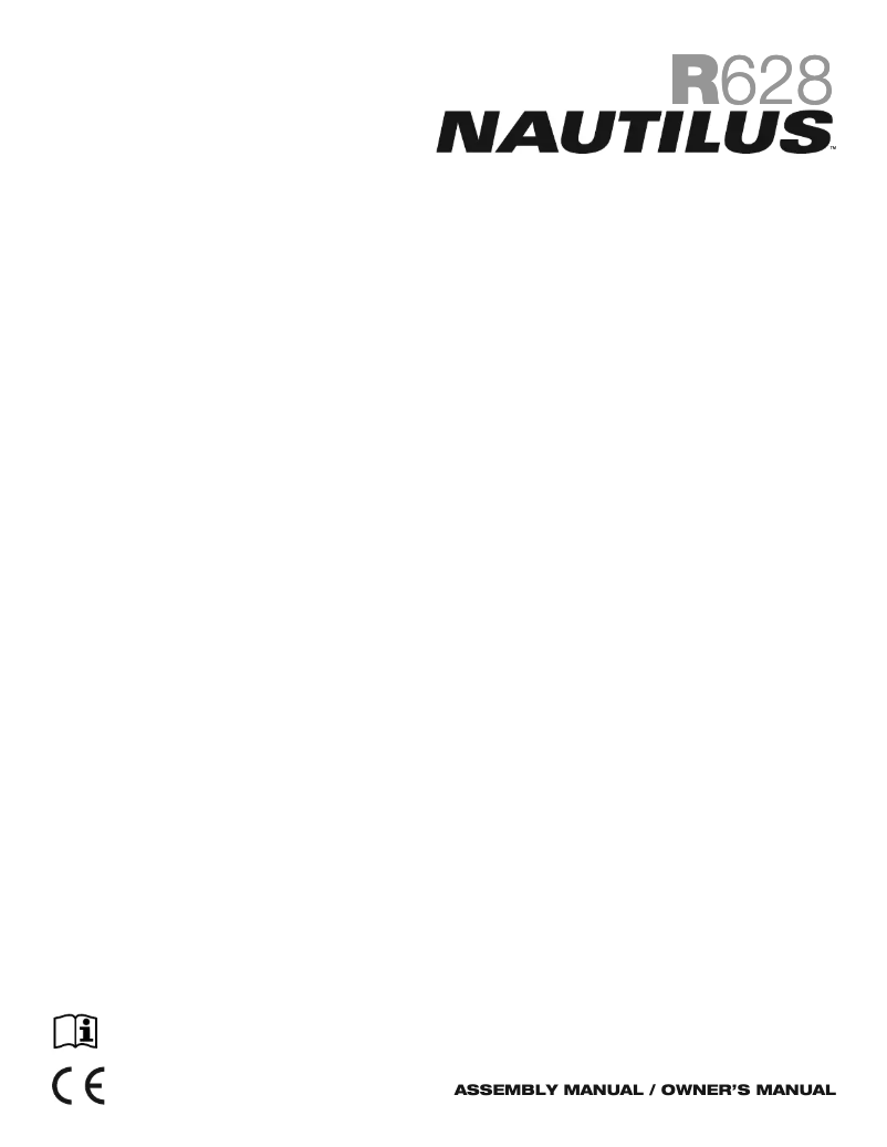 Página 1 del manual Instrucciones / montaje Nautilus R628