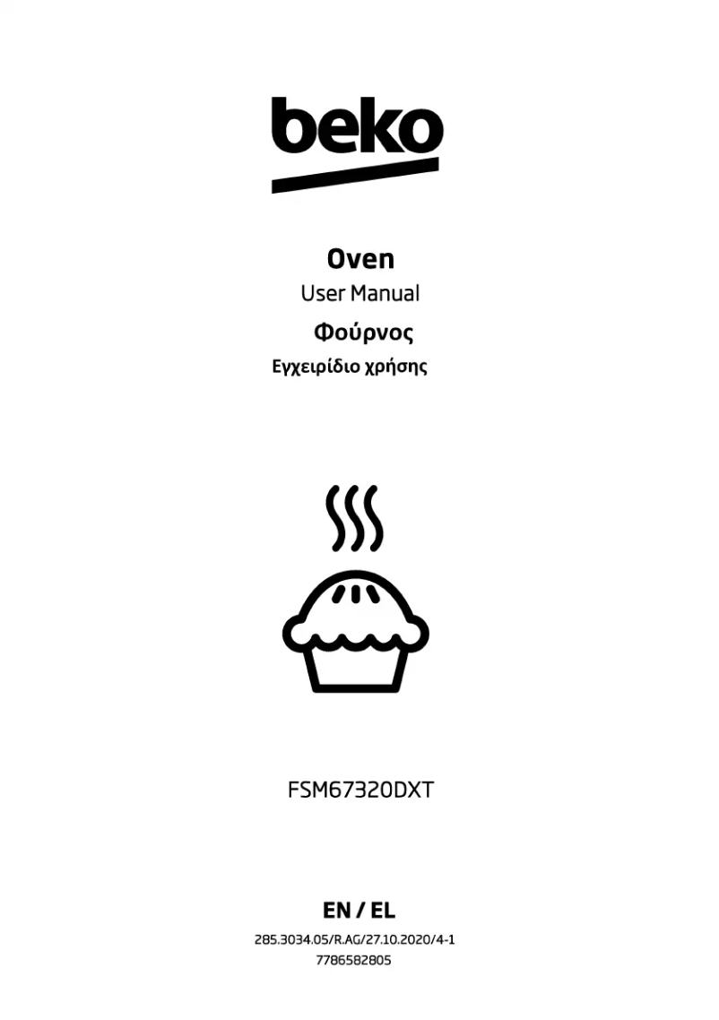 Page n°1 - Manuel utilisateur Beko FSM 67320 DXT