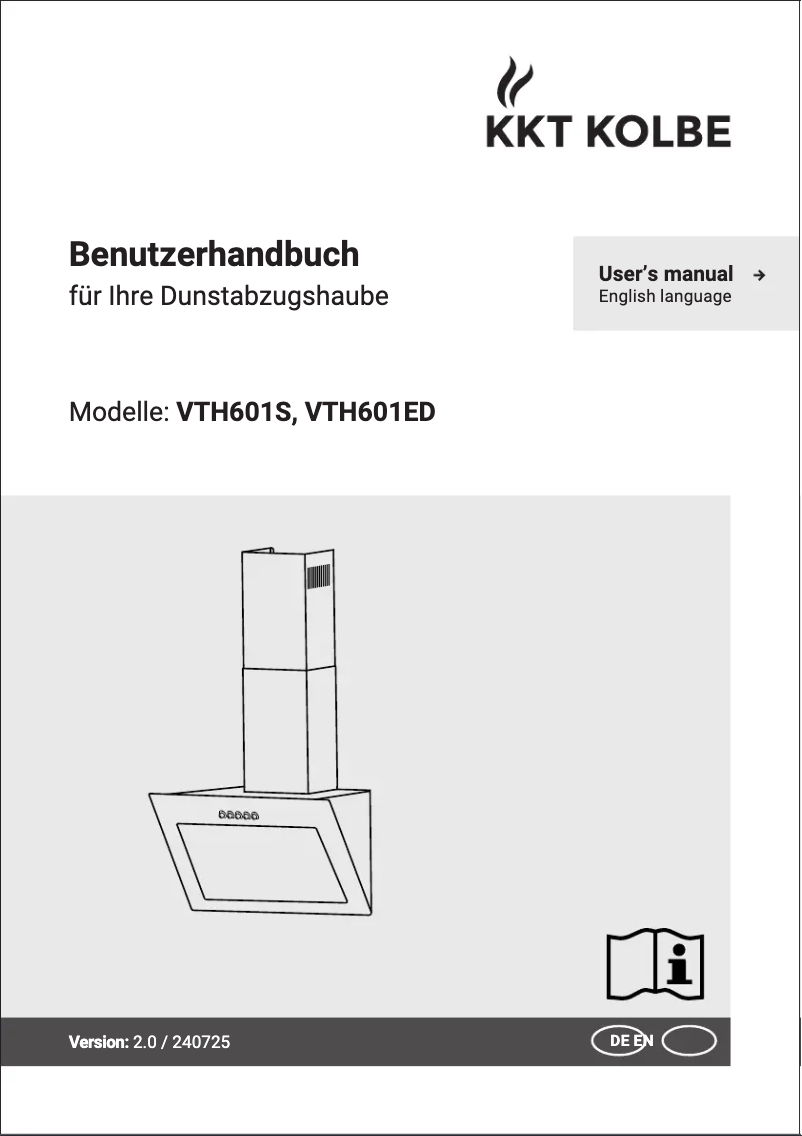 Image de la première page du manuel de l'appareil VTH601S