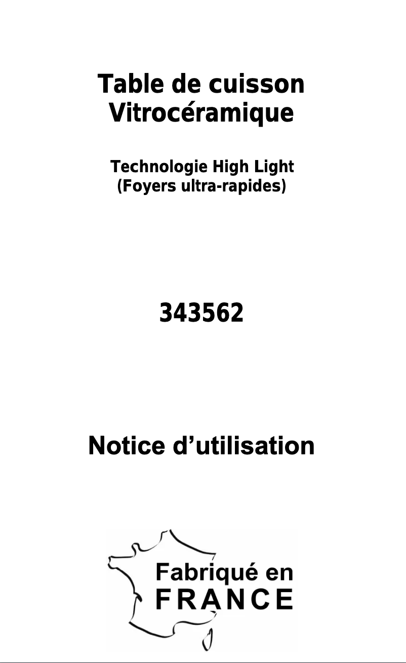 Página 1 del manual Manual de usuario Brico Dépôt 343562