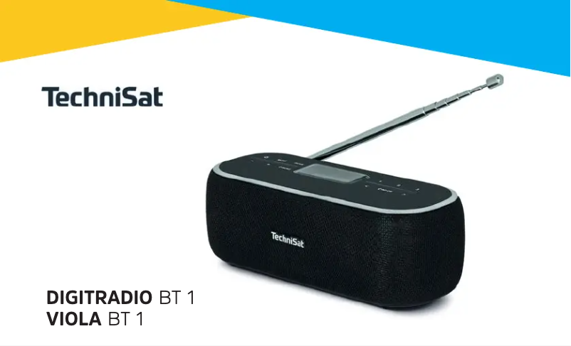 Image de la première page du manuel de l'appareil DigitRadio BT 1