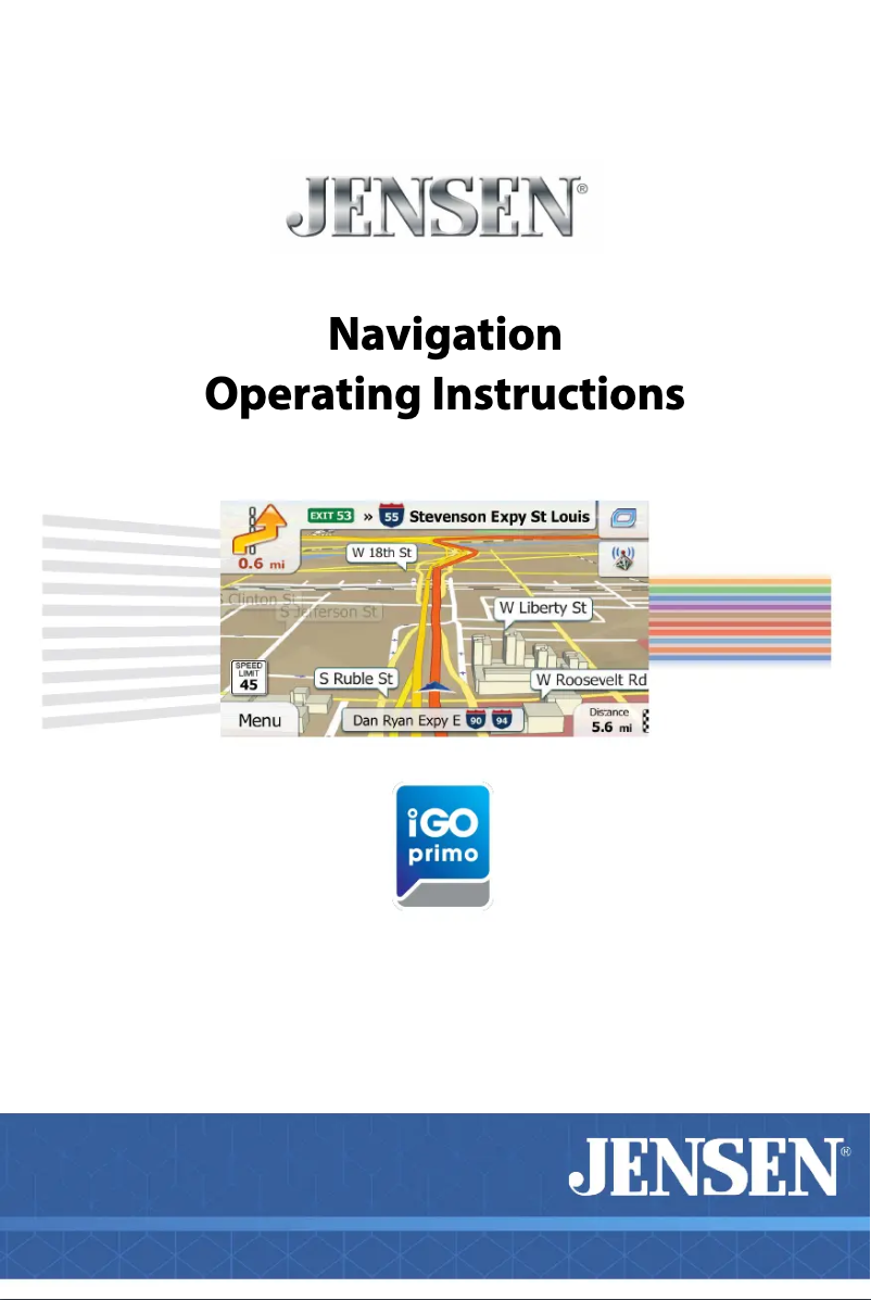 Page 1 de la notice Manuel utilisateur Jensen CMN86