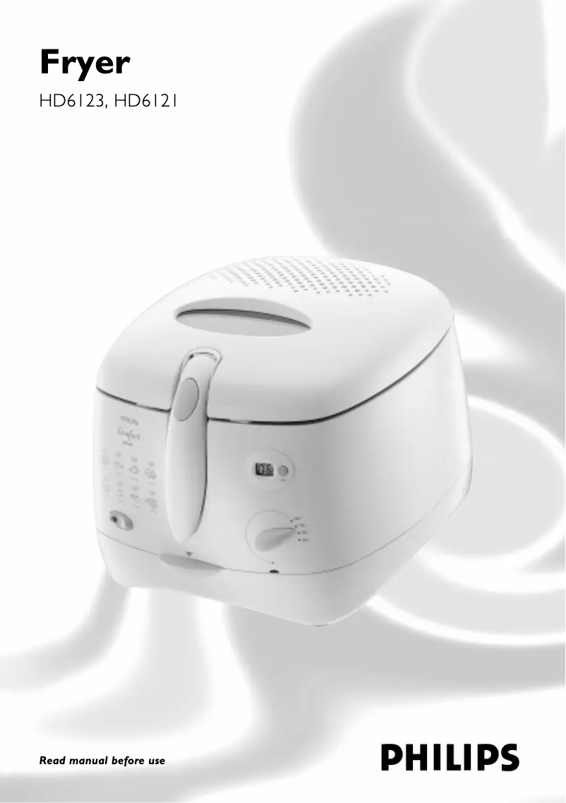 Page 1 de la notice Manuel utilisateur Philips Comfort HD6122