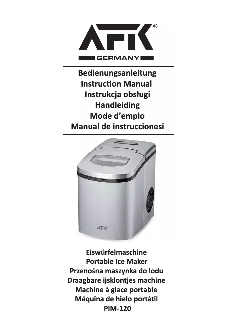 Página 1 del manual Manual de usuario AFK PIM-120