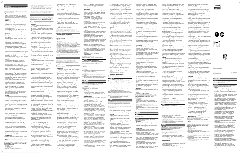 Página 1 del manual Manual de usuario Philips Viva Collection HR2645