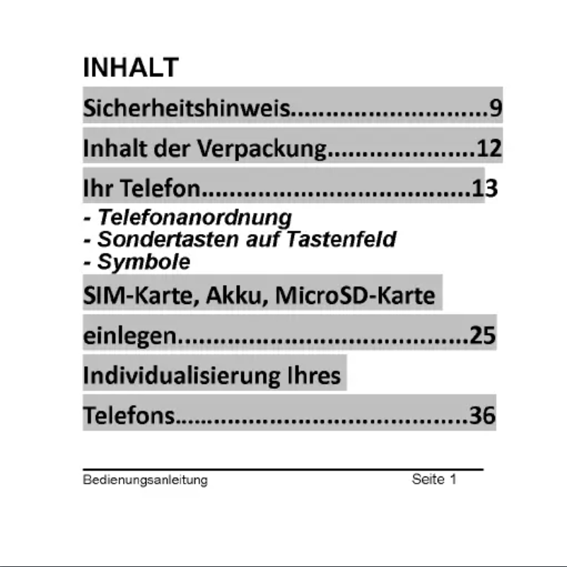 Page n°1 - Manuel utilisateur Mobistel EL600Dual