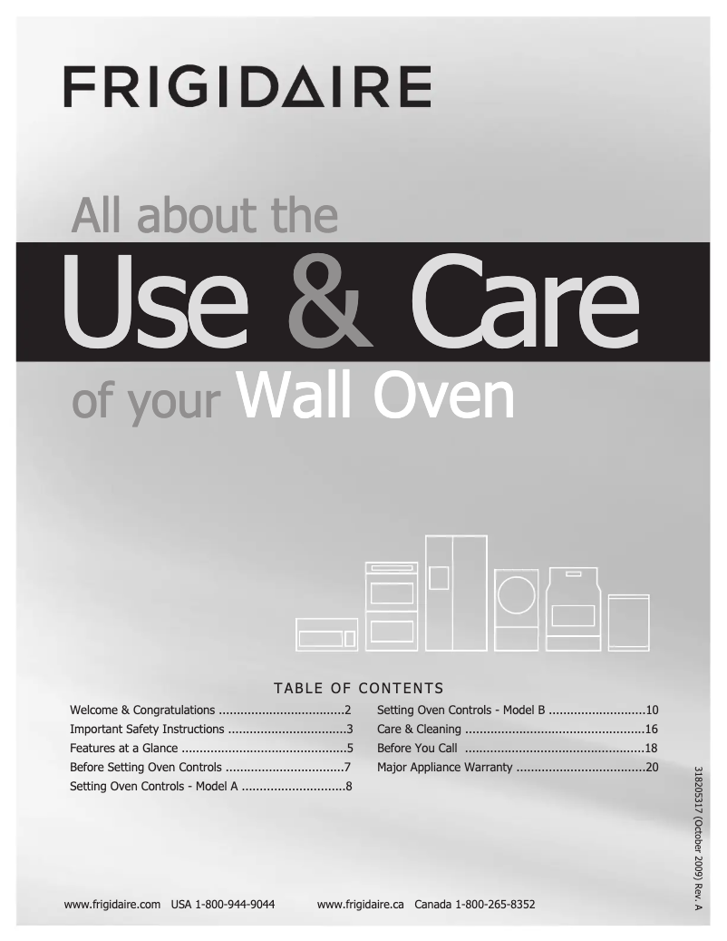 Image de la première page du manuel de l'appareil FFEW2425LS