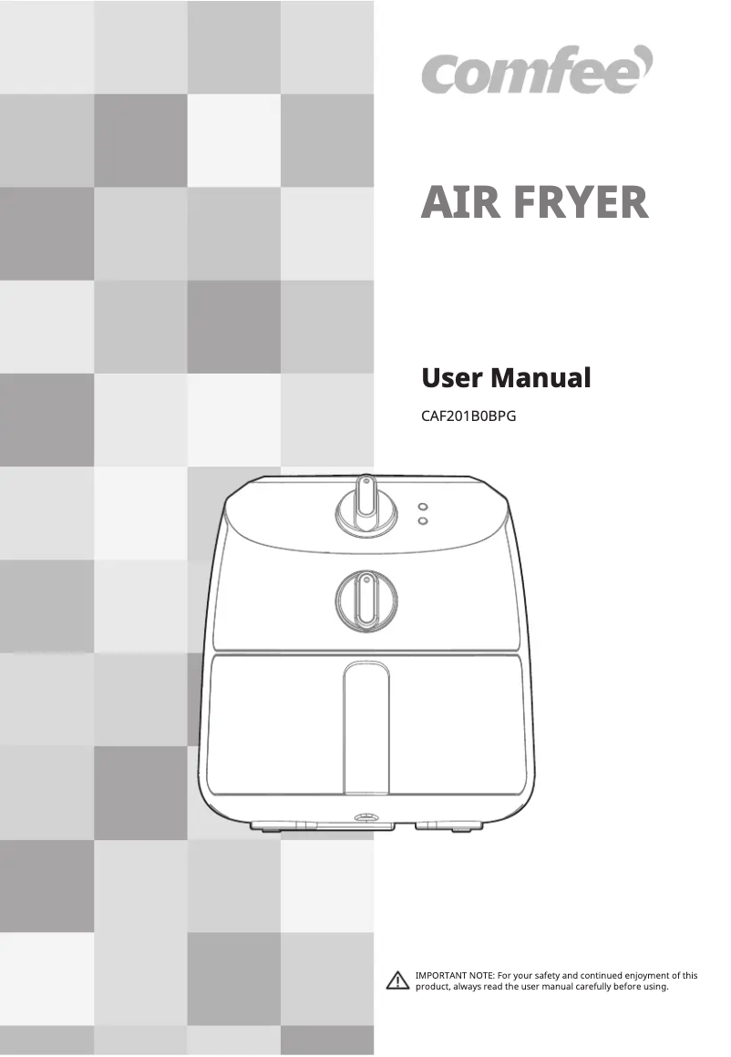 Page 1 de la notice Manuel utilisateur Comfee CAF201B0BPG