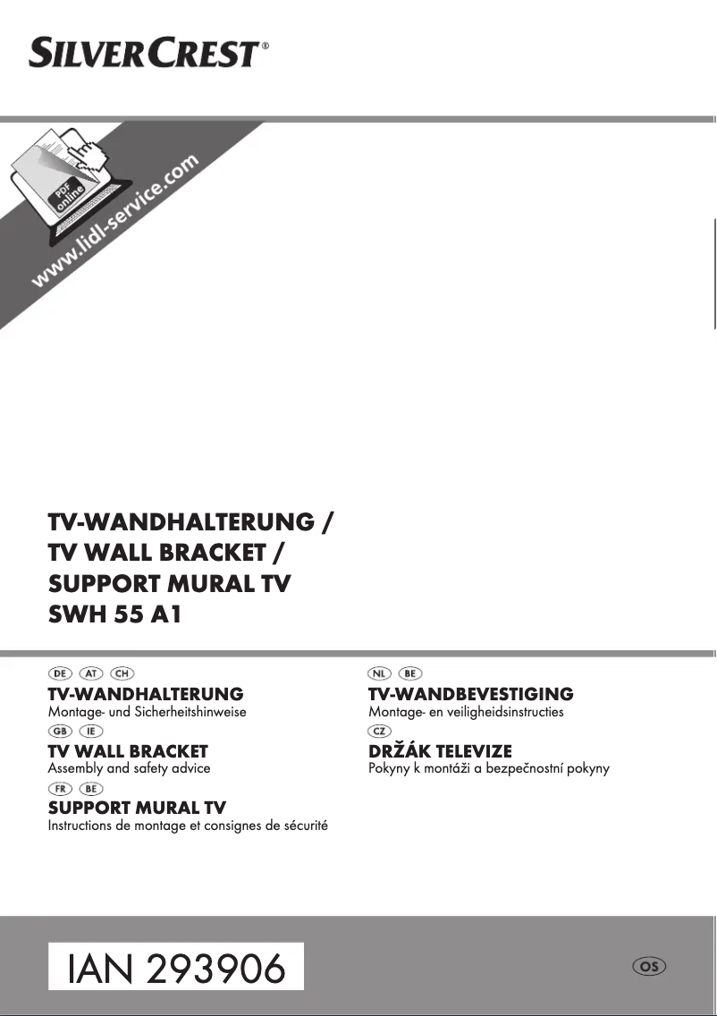 Image de la première page du manuel de l'appareil SWH 55 A1