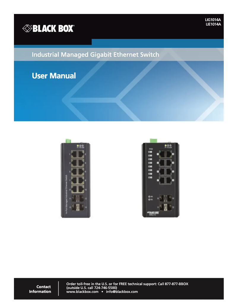 Image de la première page du manuel de l'appareil LIE1014A