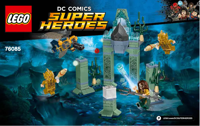 Page n°1 - Manuel utilisateur Lego DC Comics Super Heroes 76085