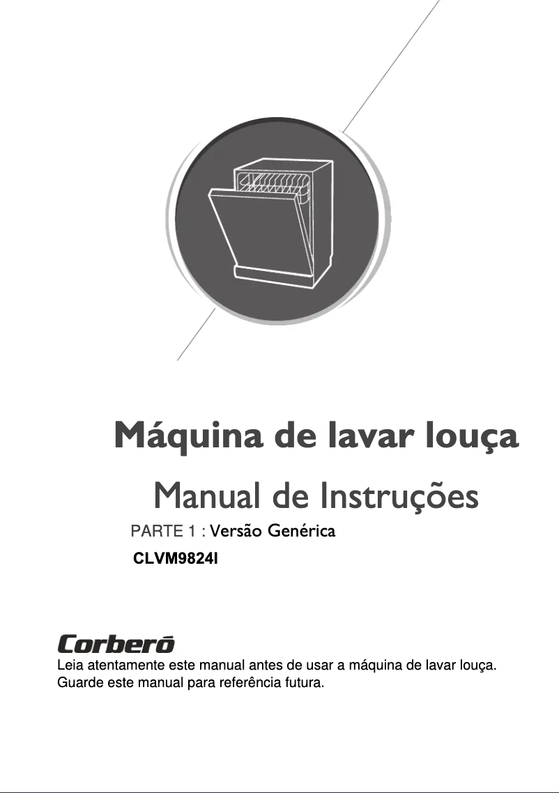 Page 1 de la notice Manuel utilisateur Corbero CLVM9824I