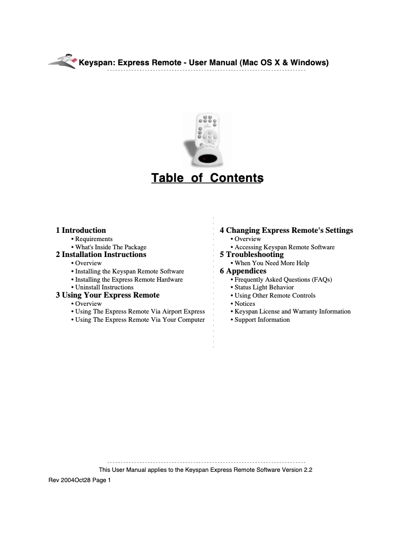 Image de la première page du manuel de l'appareil URM-17A