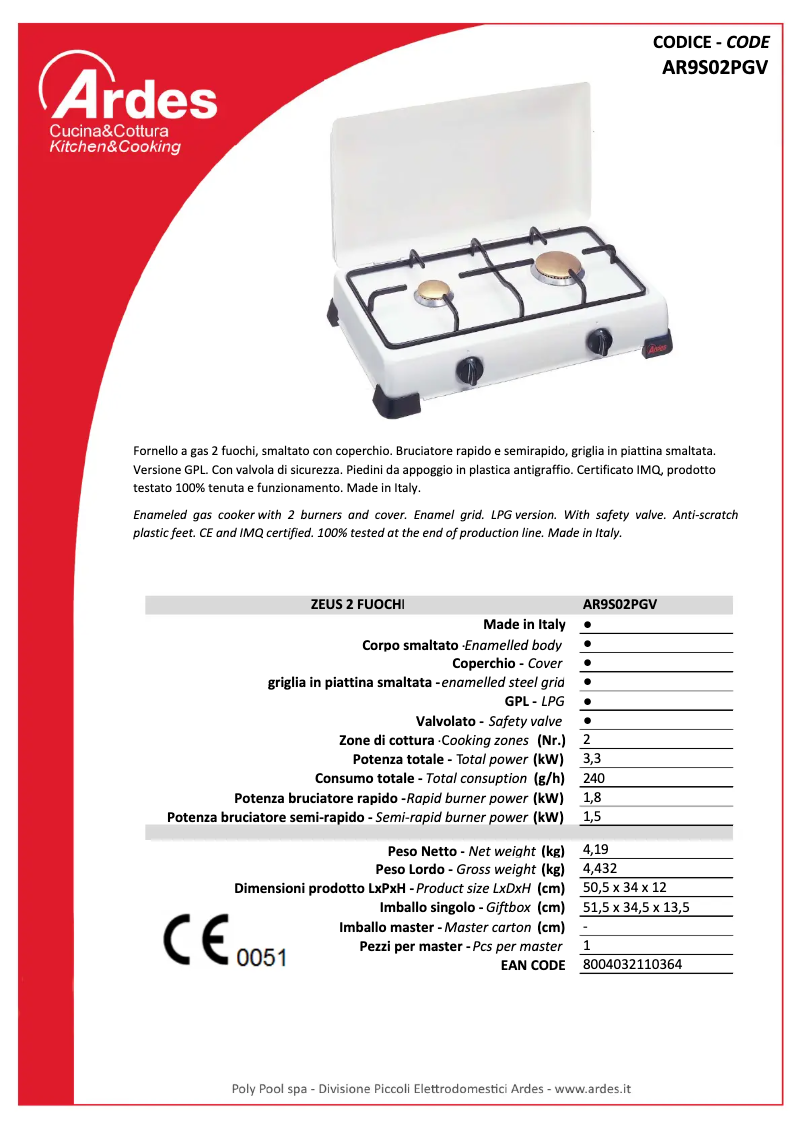 Página 1 del manual Manual de usuario Ardes AR9S02P