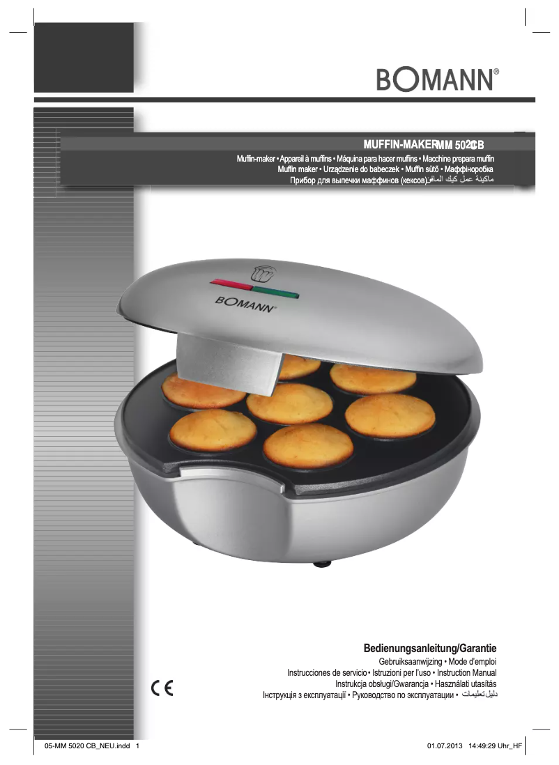 Image de la première page du manuel de l'appareil MM 5020 CB