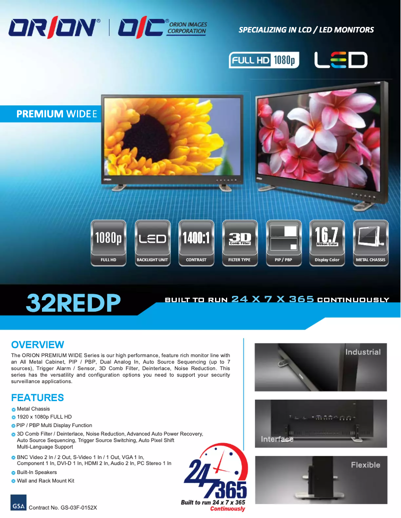 Image de la première page du manuel de l'appareil 32REDP