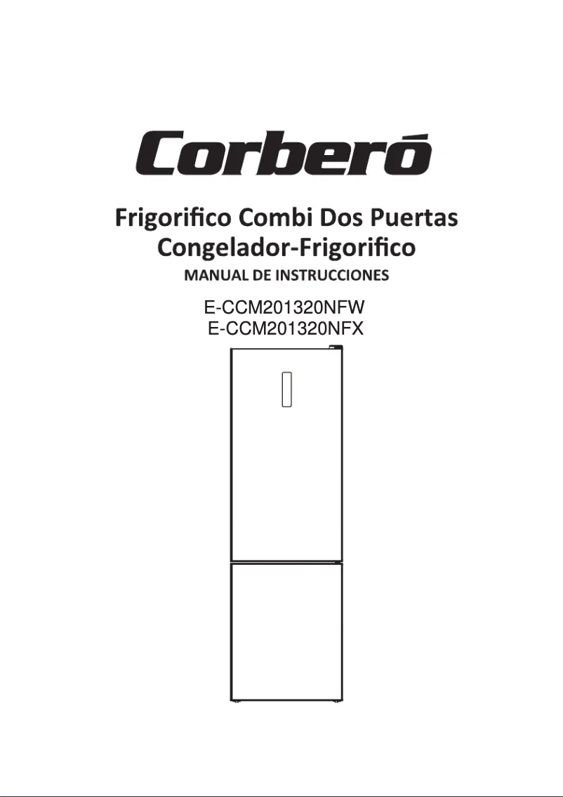 Page 1 de la notice Manuel utilisateur Corbero E-CCM201320NFW