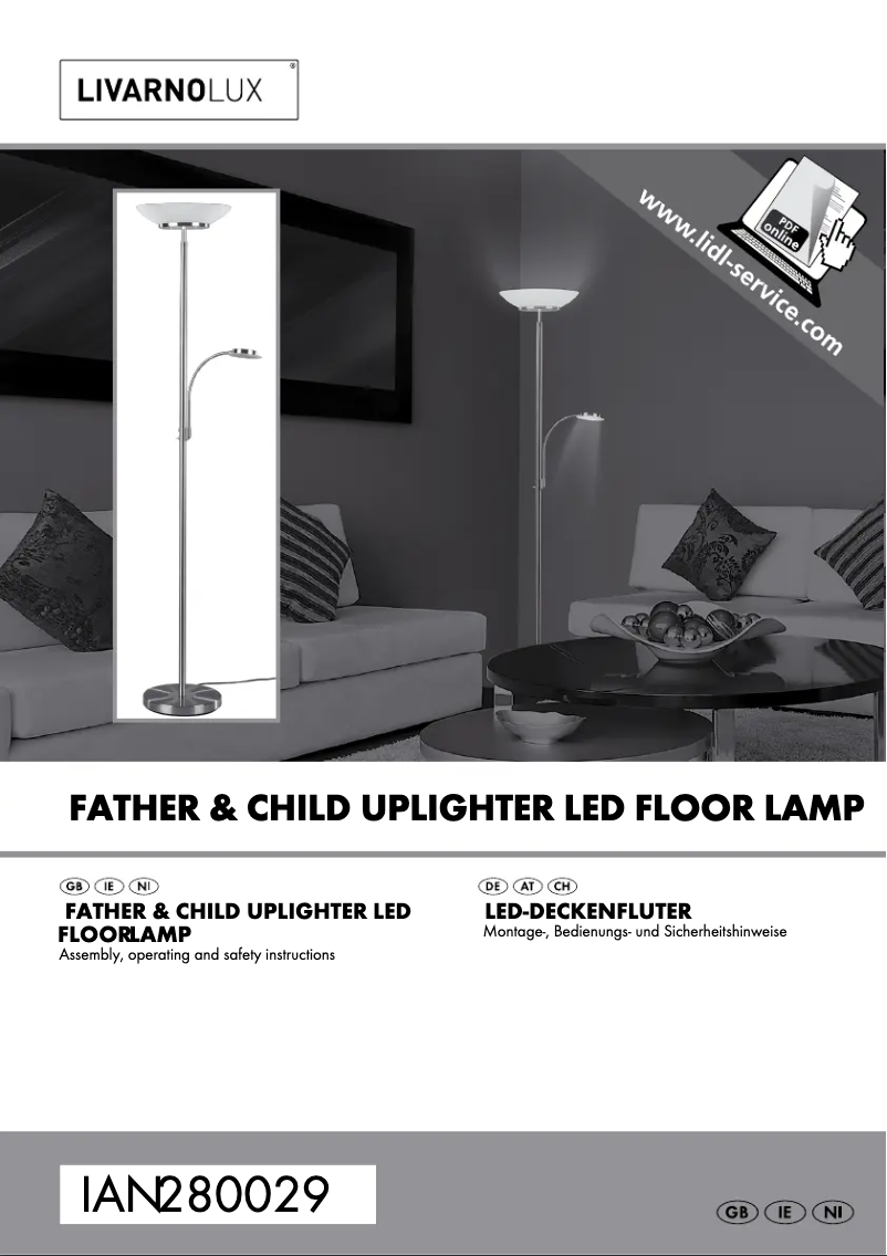 Image de la première page du manuel de l'appareil IAN 280029