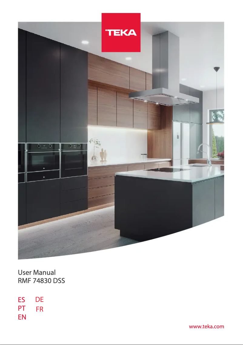 Page 1 de la notice Manuel utilisateur Teka RMF 74830 DSS