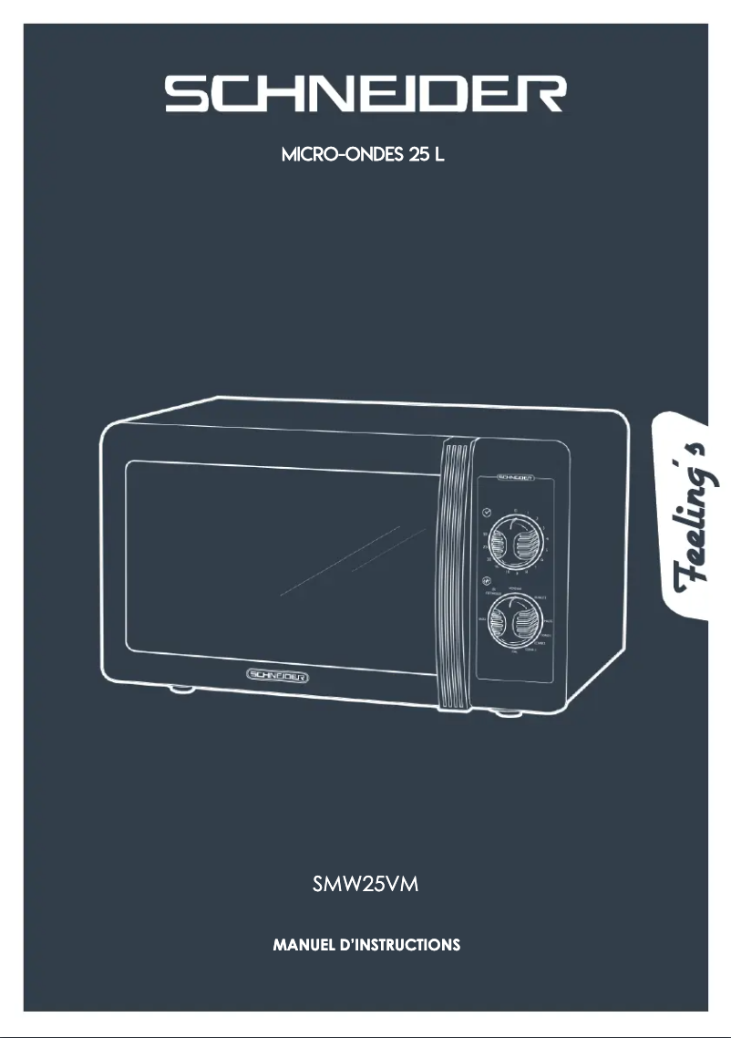 Page 1 de la notice Manuel utilisateur Schneider SMW25VMR