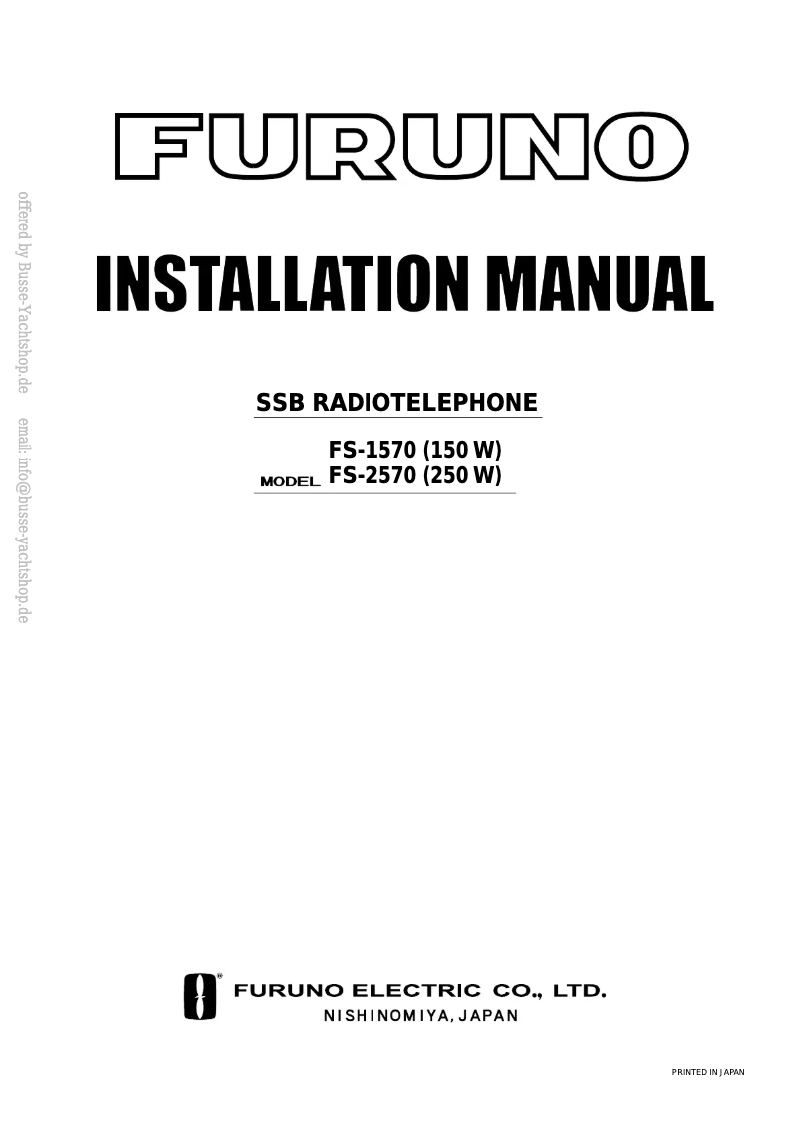 Imagen de la primera página del manual del dispositivo FS-2570