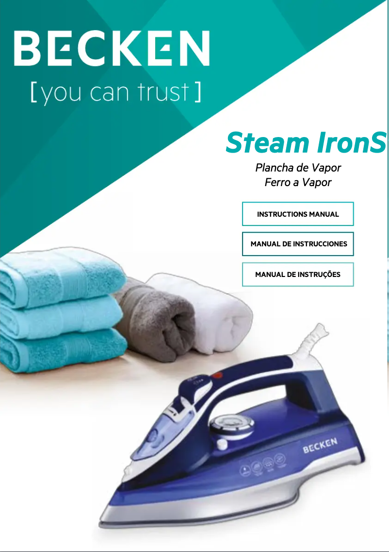 Página 1 del manual Manual de usuario Becken BSI3637