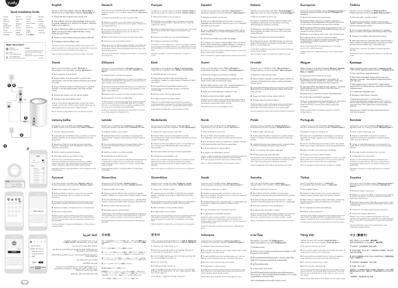 Imagen de la primera página del manual del dispositivo M3000