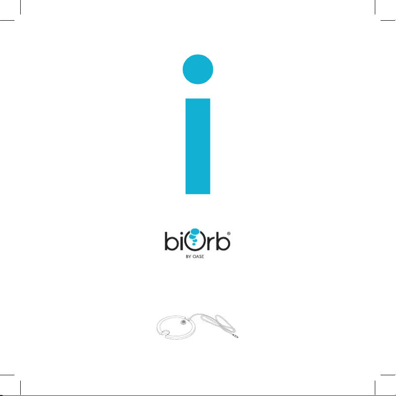 Image de la première page du manuel de l'appareil biOrb LIFE 45