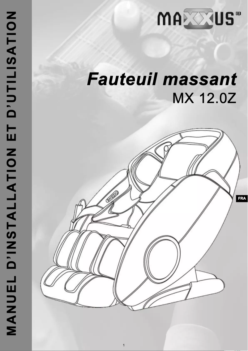 Page 1 de la notice Manuel utilisateur Maxxus MX 12.0z