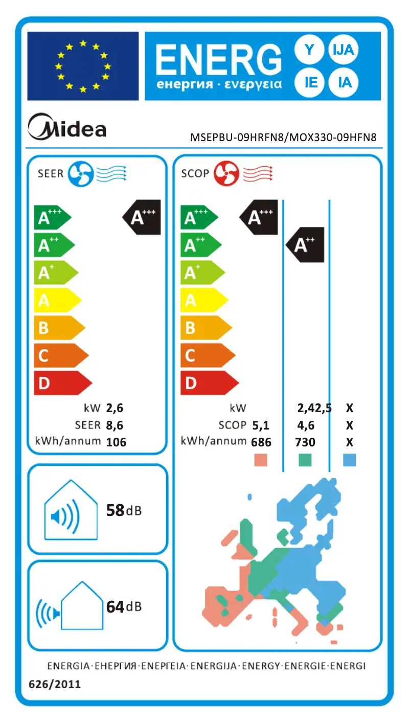 Imagen de la primera página del manual del dispositivo MSEPBU-09HRFN8