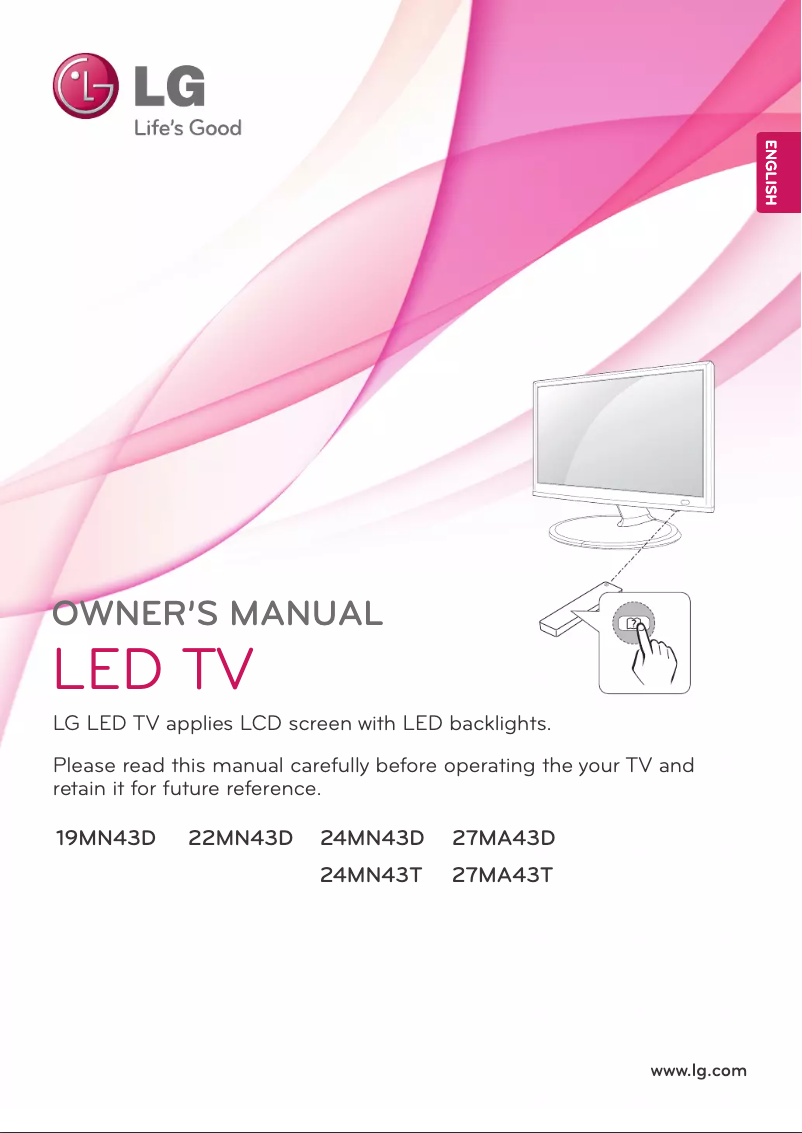 Página 1 del manual Manual de usuario LG 27MA43T