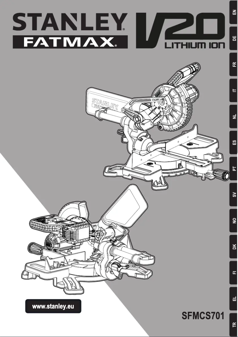 Image de la première page du manuel de l'appareil SFMCS701