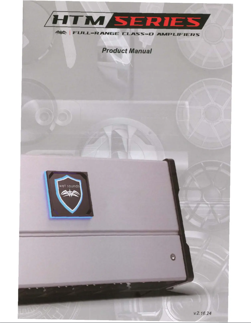 Image de la première page du manuel de l'appareil HTM-1