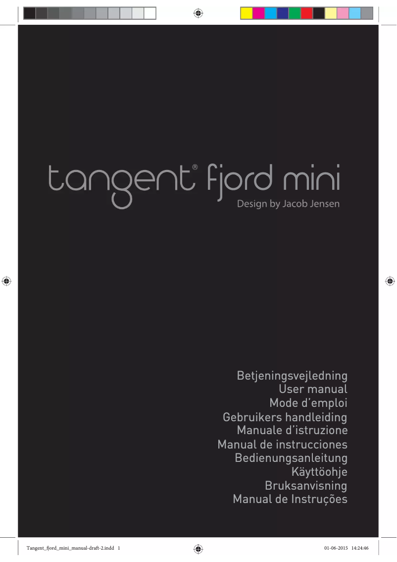 Página 1 del manual Manual de usuario Tangent Fjord Mini