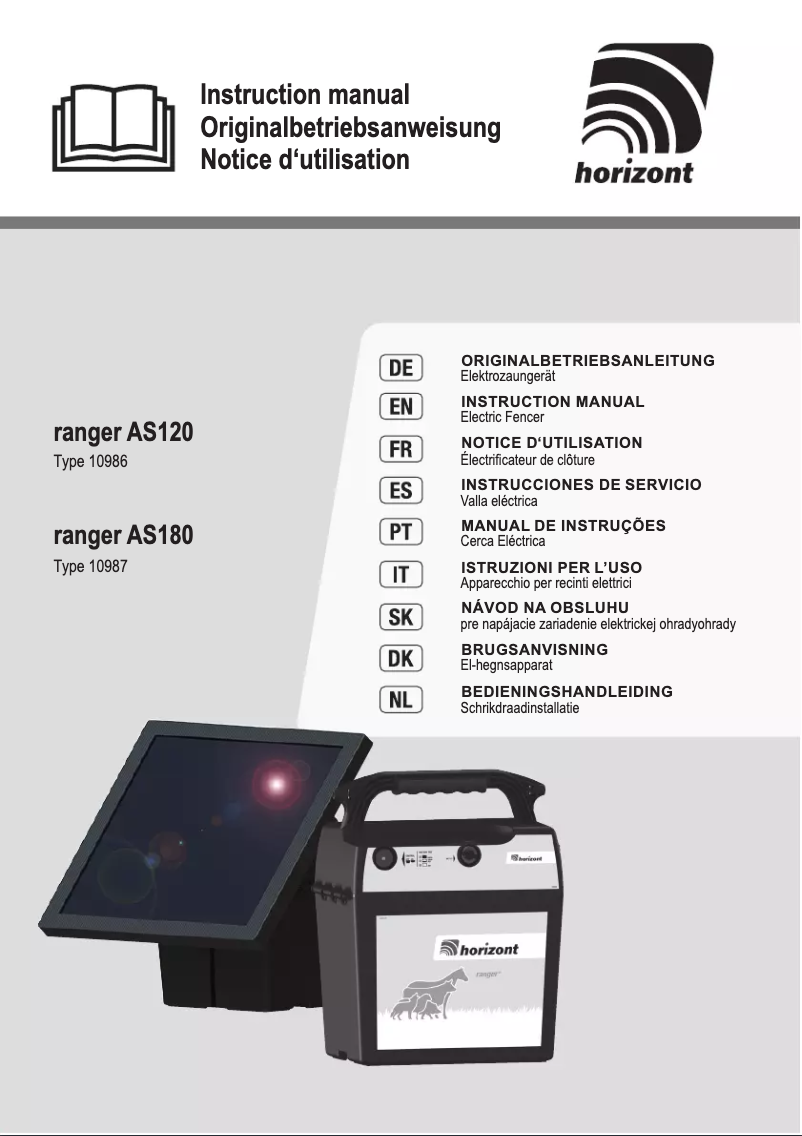 Image de la première page du manuel de l'appareil AS120