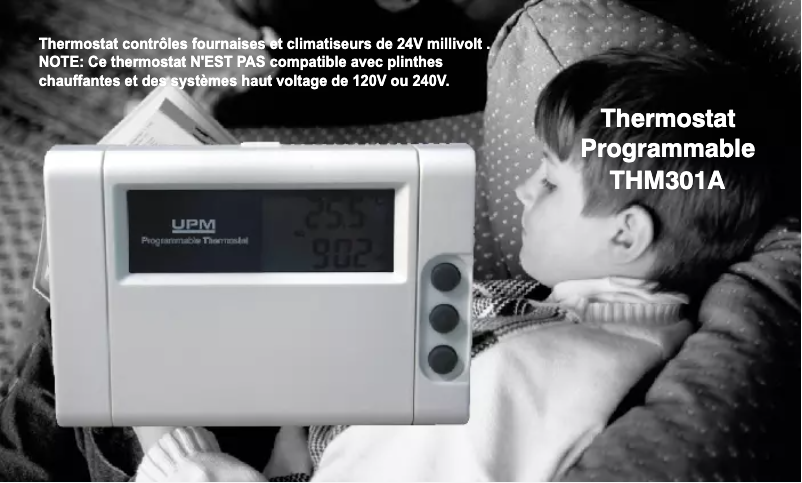 Image de la première page du manuel de l'appareil THM301A