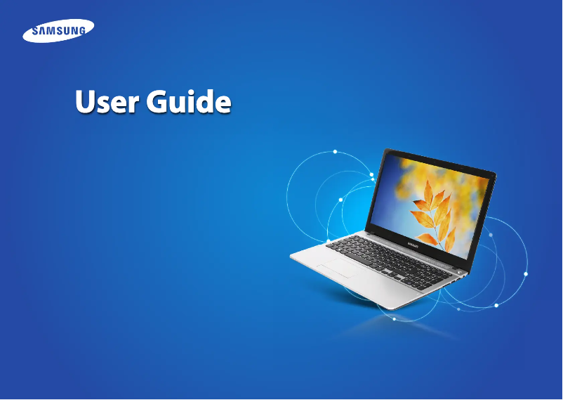 Image de la première page du manuel de l'appareil 5 Series NP510R5E