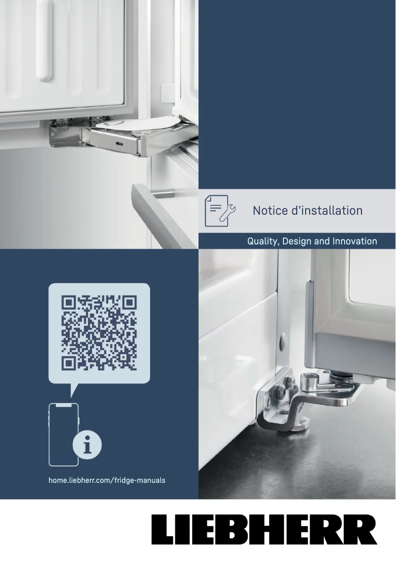 Page n°1 - Guide d'installation Liebherr IRBPci 5170
