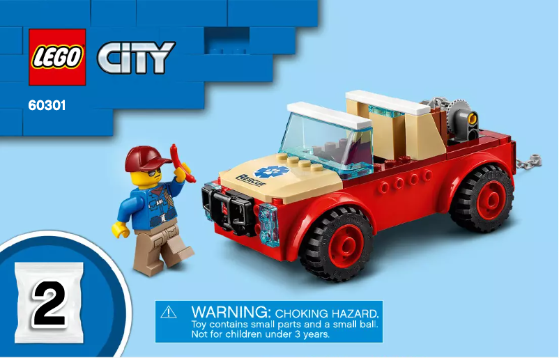 Page n°1 - Manuel utilisateur Lego City 60301