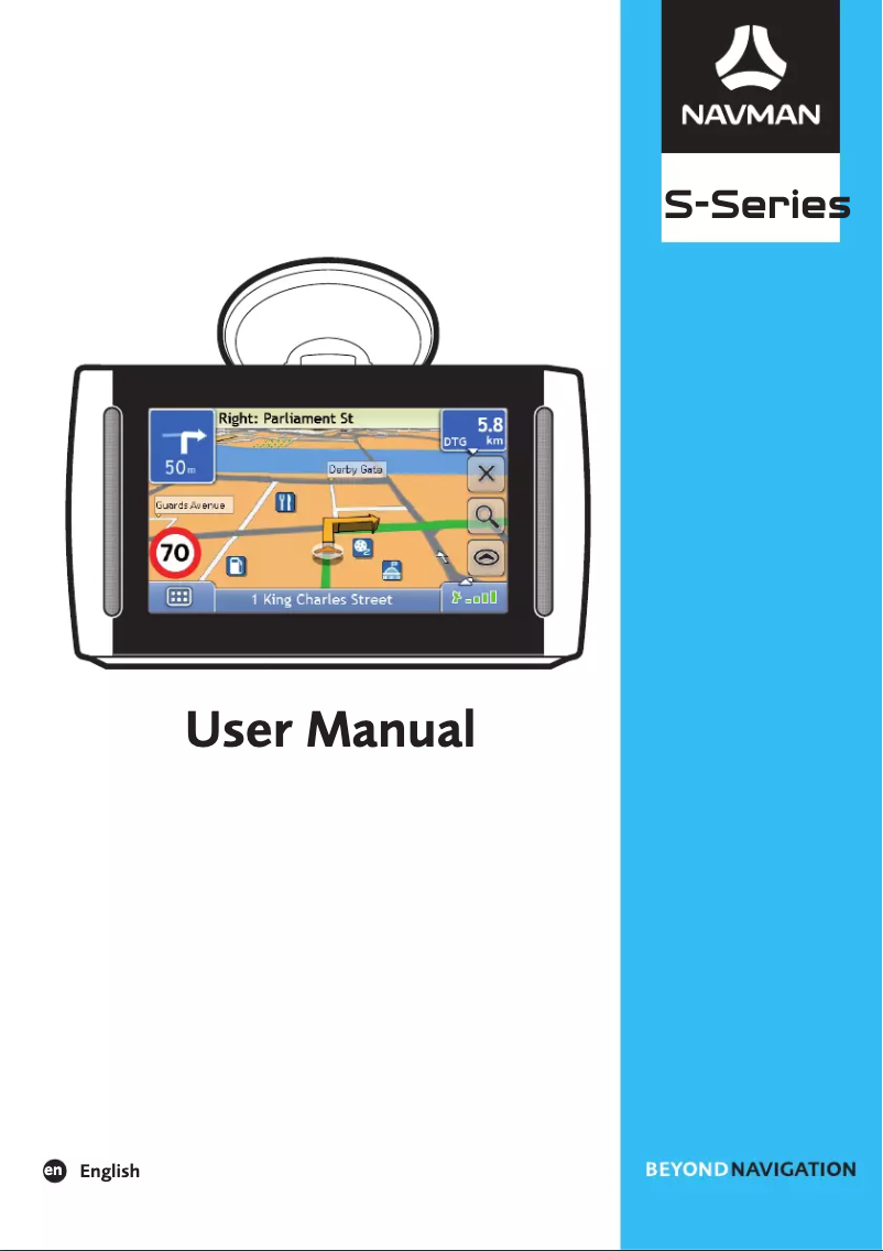 Page n°1 - Manuel utilisateur Navman S50 3D