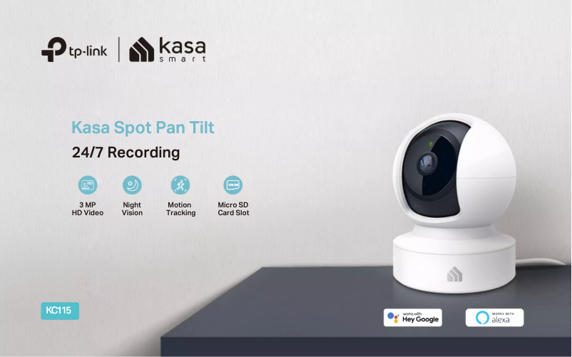 Page n°1 - Fiche technique TP-Link KC115