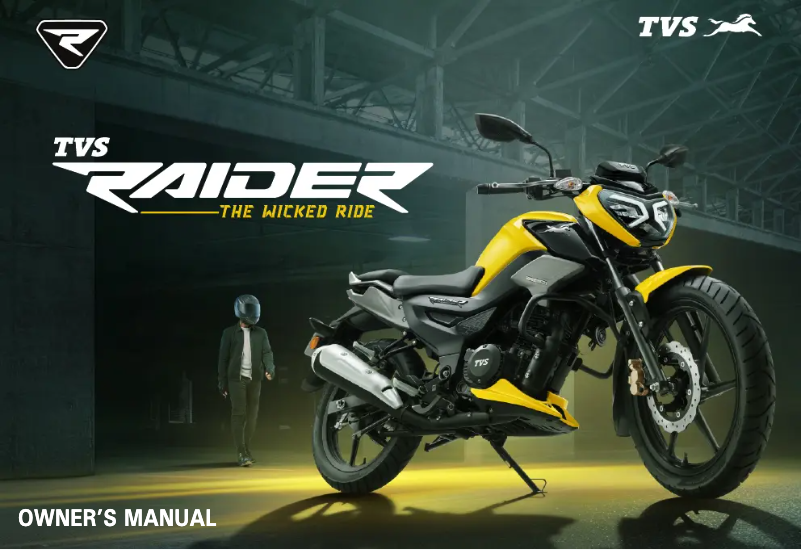 First page image of the manual for Raider